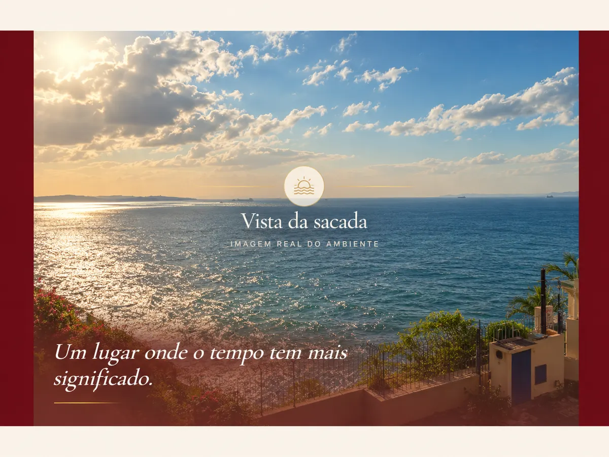Vista da sacada da Mansão Victória